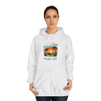 Island Time Hoodie – Tropical Sunset Palm Beach Pullover