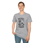 Warm Breeze Palm Trees T-Shirt — Calm Seas Beach Sunset Graphic Tee