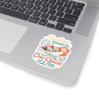 Cruise Sticker — "Sailing Through Life, One Cruise at a Time" Travel Decal