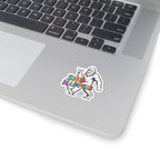 Ship Happens Sasquatch Sticker — Funny Kiss-Cut Laptop Sticker