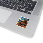 Kiss-Cut Sticker — "I Got the Drink Package" Cruise Sasquatch Vinyl Sticker