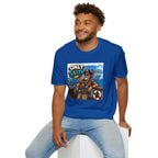 Only Salty at Sea T-Shirt — Retro Pirate Cruise Beach Tee