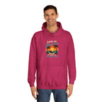 Island Time Hoodie – Tropical Sunset Palm Beach Pullover