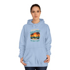 Island Time Hoodie – Tropical Sunset Palm Beach Pullover