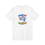 Dolphin Cocktail Tee — "Order Tip, Drink Repeat" V-Neck