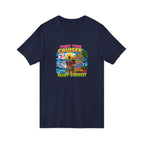 First Time Cruiser V-Neck Tee — Tropical Cruise Vacation Shirt